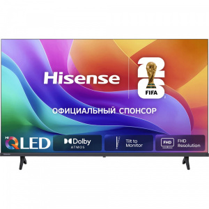 Телевизор Hisense 40" 40A5S RU (2026) FULL HD QLED 60 Гц Smart TV ЕАС (гарантия Hisense)  