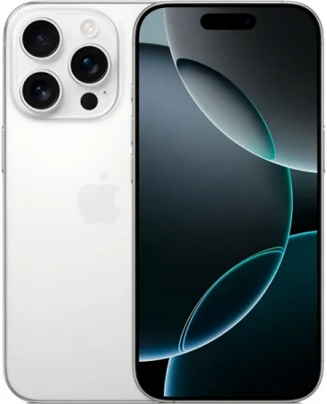 Apple iPhone 16 Pro 512GB nano SIM + eSim White Titanium (Белый) обмененный, (новый, не активированный, без RuStore) гарантия 1 год