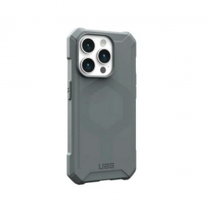 Противоударная накладка UAG Essential Armor с MagSafe совместимая с iPhone 15 Pro серая