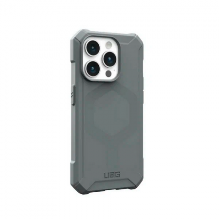 Противоударная накладка UAG Essential Armor с MagSafe совместимая с iPhone 15 Pro серая - фото 5