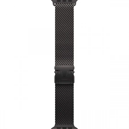Apple Watch Ultra 3 (2025) GPS + Cellular, 49 мм, корпус из черного титана, ремешок Titanium Milanese Loop (S) цвета black (черный) MF1N4 - фото 4