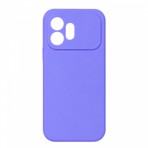 Накладка Silicone Case совместимая с Honor 600 (SC) лавандовая