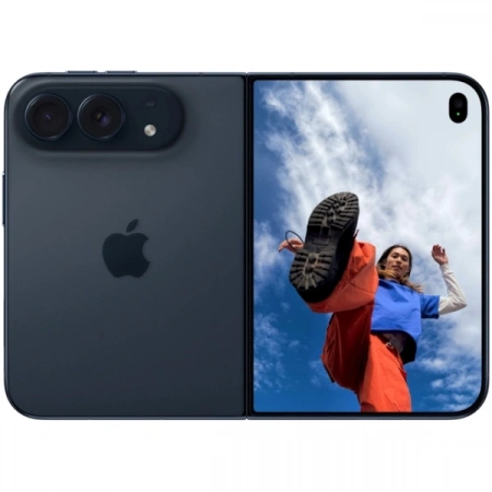 Apple iPhone Duo 256Gb eSim night sky (темно-синий) - фото 4