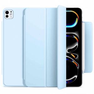 Чехол-книжка Smart Folio совместимая с iPad Pro 13 (2024/2025) голубая