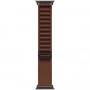 Apple Watch MJC14 Series Ultra 4 Cellular 49mm Black Ti Burgundy Alp Lp (M) (черный/бордовый ремешок)
