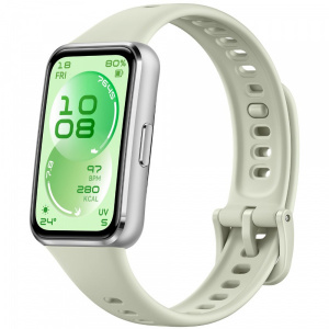 Фитнес-браслет HUAWEI Band 11 (CDY-B29) Зеленый (серебристый корпус из алюминиевого сплава) EAC
