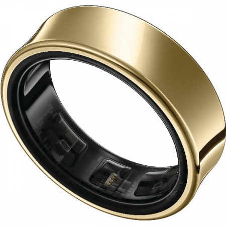 Умное кольцо Samsung Galaxy Ring Titanium Gold "золотой титан" (размер  9)