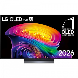 Телевизор LG 55" OLED evo AI 55C6RLA (2026) 4K UHD OLED 120 Гц Smart TV EAC (Гарантия LG)