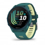 Умные часы  Garmin Forerunner 170 Music 43mm Amoled зеленый с зеленым силиконовым ремешком (010-03920-54) Тайвань