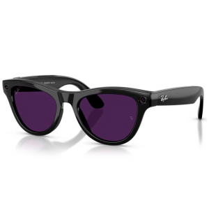 Ray Ban Meta Skyler gen 2 RW4014 Shiny Violet Transitions Amethyst (глянцевая черная рамка, фиолетовые линзы) 