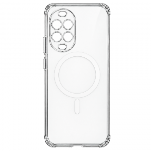 Противоударная накладка Cabal Premium Clear Case c MagSafe для Huawei Nova 15 прозрачная