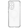 Противоударная накладка Cabal Premium Clear Case c MagSafe для Huawei Nova 15 прозрачная