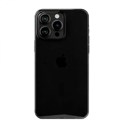 Пластиковая накладка EM7 совместимая с iPhone 15 Pro Max затемненная