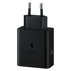 Сетевое зарядное устройство+(кабель Type-C/Type-C) Samsung (EP-T5020) 50W черное