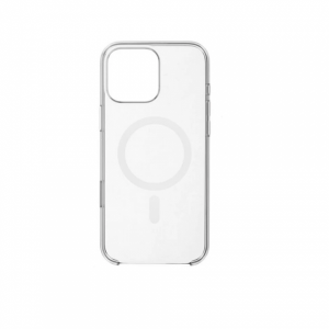 Пластиковая накладка Clear Case с MagSafe совместимая с iPhone 16 Pro прозрачная 