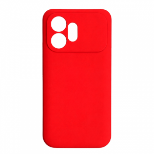 Накладка Silicone Case совместимая с Honor 600 (SC) красная