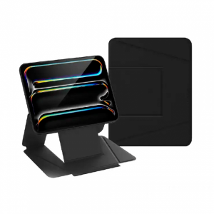 Чехол-книжка Keephone Kingstand совместимая с  iPad Air 13 (2024/2025) черная