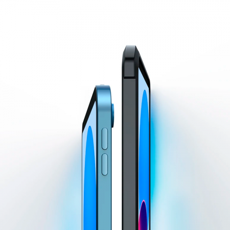 Противоударная накладка Xundd совместимый с iPad Air 13" (2024) прозрачный с черными бортами - фото 3