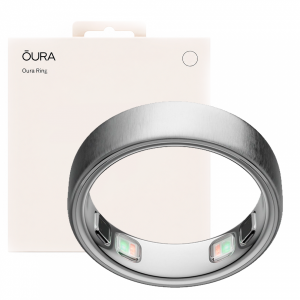Умное кольцо Oura Ring 5 -  Brushed Silver (шлифованное серебро) Size 9