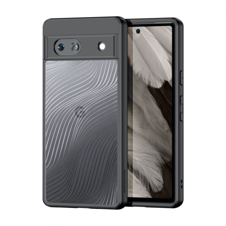 Пластиковая накладка Dux Ducis Aimo series для Google Pixel 7A черный кант