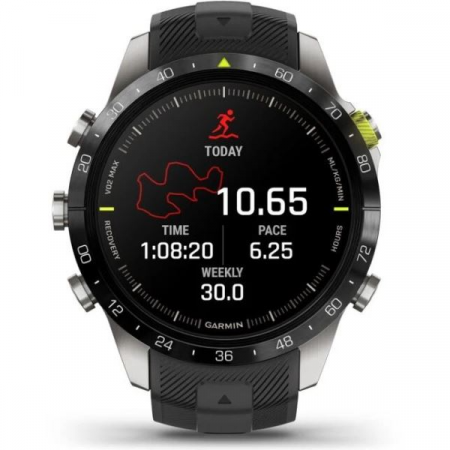 Умные Часы Garmin MARQ ATHLETE Gen 2 черные c черным ремешком (010-02648-E4) (Тайвань) - фото 4