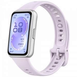 Фитнес-браслет HUAWEI Band 11 (CDY-B29) Сиреневый (серебристый корпус из алюминиевого сплава) EAC