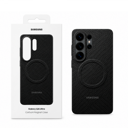 Чехол-накладка Samsung Carbon Magnet Case Galaxy S26 Ultra (EF-KS948) черный