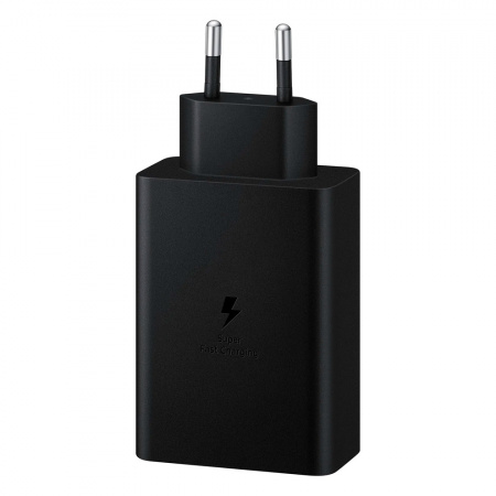 Сетевое зарядное устройство Samsung (EP-T6530NBEG) 65W (2*USB-C/USB-A) черное СЕ - фото 2