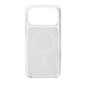 Пластиковая накладка Clear Case с MagSafe совместимая с iPhone 17 Pro Max прозрачная LB