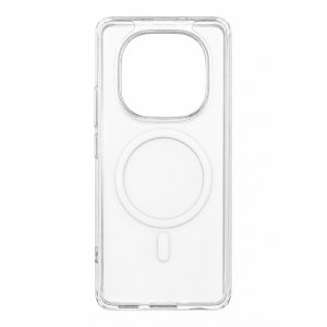Противоударная накладка Cabal Premium Clear Case c MagSafe для Редми Note 15 прозрачная