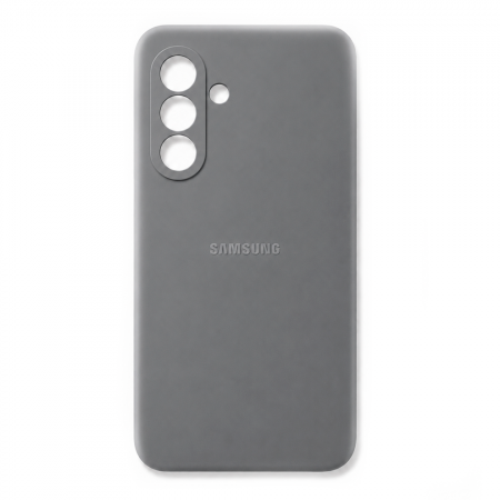 Накладка Silicone Case совместимая с Samsung A17 (SC) серая
