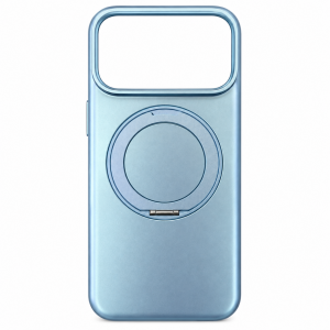 Пластиковая накладка VERRATON с MagSafe совместимая с iPhone 18 Pro Max/17 Pro Max голубая
