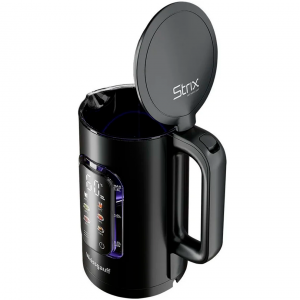 Чайник электрический Weissgauff WK 1500 Db Touch BodyCool черный EAC
