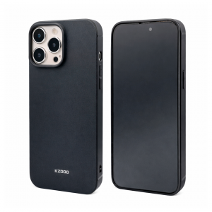 Силиконовая накладка KZDOO QSeries совместимая с iPhone 14 Pro черная