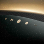 Портативная акустика Bowers & Wilkins Zeppelin Pro Edition (Obsidian Gold) обсидиановое золото