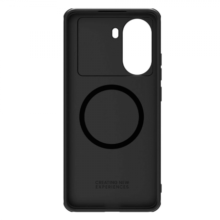 Противоударная накладка Nillkin Camshield Pro Case совместимая с ПОКО X7 Pro черная с защитой на камеру - фото 4