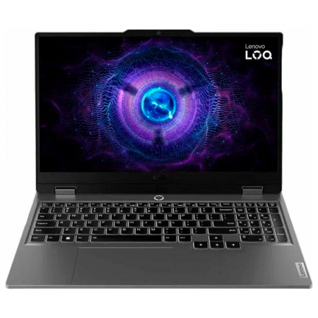 Ноутбук Lenovo LOQ 15AHP10 15.6" 16Gb/512Gb AMD Ryzen 7 250 RTX 5060(8Gb) FHD IPS 144Гц серый EAC