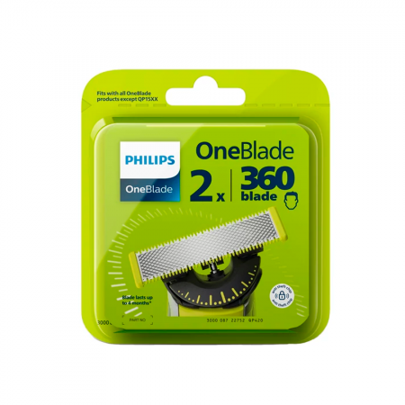 Набор сменных лезвий Philips OneBlade (2шт) - фото 4