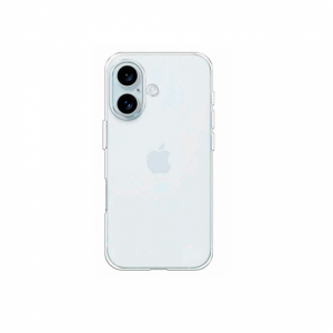 Пластиковая накладка совместимая с iPhone 16 прозрачная