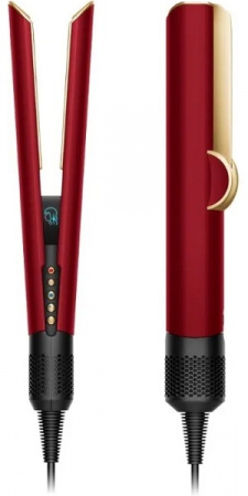 Выпрямитель волос Dyson HT01 Red Velvet/Gold (красный бархат/золото) (кейс)