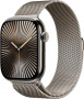 Apple Watch (MC7Q4) Series 10 46mm Natural Ti Nat Mil Lp (S/M) (титан/титан мил.плетение)