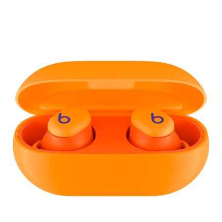 Беспроводные наушники Beats Solo Buds Festive Special Edition Orange (оранжевый) - фото 2