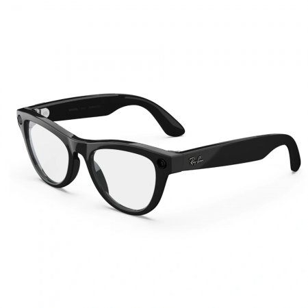 RayBan Meta Skyler gen 2 RW4014 S52 Shiny black/Transitions Amethust (глянцевая черная рамка , прозрачные аметистовые линзы) фотохромные линзы
