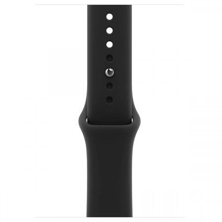 Apple Watch Series 12 (MJEA4) 42mm Black Al Black SB (черный/черный спортивный ремешок) (S/M) - фото 4