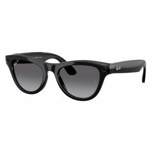 RayBan Meta Skyler gen 2 RW4014 S52 Shiny black/polar gradien graphite (глянцевая черная рамка , графитовые линзы) антибликовое покрытие 