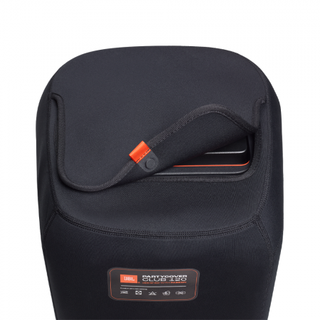 Чехол совместимый с JBL PartyCover Club 120 черный - фото 4
