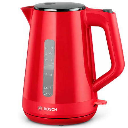 Чайник электрический Bosch TWK 1M124 красный EAC