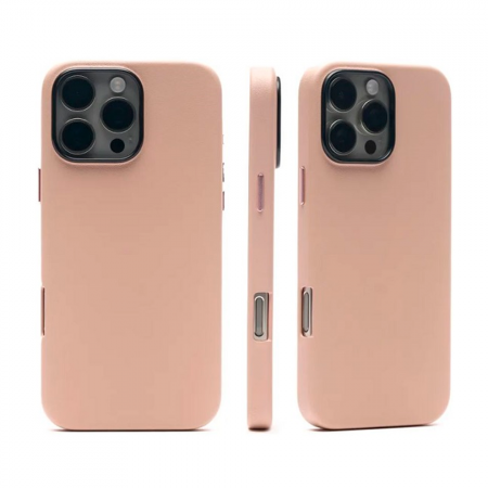 Накладка из эко-кожи Kzdoo Mag Noble Collection совместимая с iPhone 16 Pro пустынная - фото 2