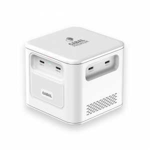 USB хаб Cabal 380W GaN Quick Charger (8-in-1) белый