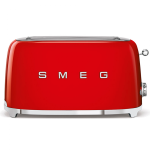 Тостер SMEG TSF01RDEU, 2 ломтика, цвет красный